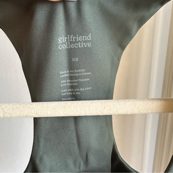 *SOLD* Full Set GirlfriendCollective Compressive High Rise Leggings + Paloma Bra - Picture 10 of 11